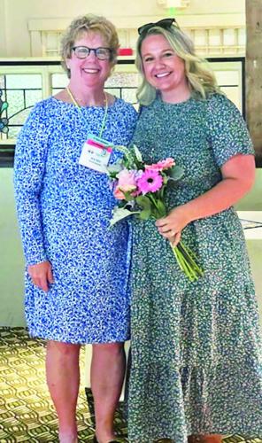 Moultonborough Women's Club recognizes Brie Stevens of Lake Life Realty
