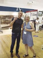 'The Mad Fisherman' Charlie Moore films at New Hampshire Boat Museum