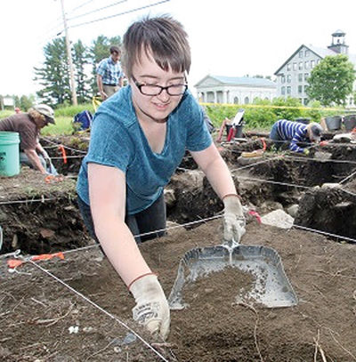 PSU sponsors archaeological dig at Enfield Shaker Village