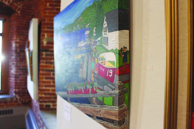 In the painting