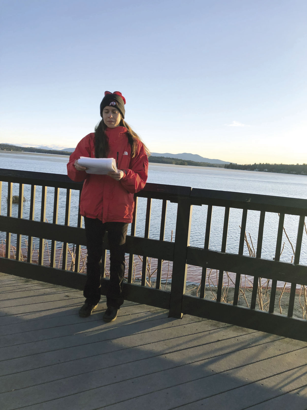 Alison Bryant at the Weirs