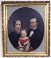 Restored 1862 painting displayed in Sanbornton