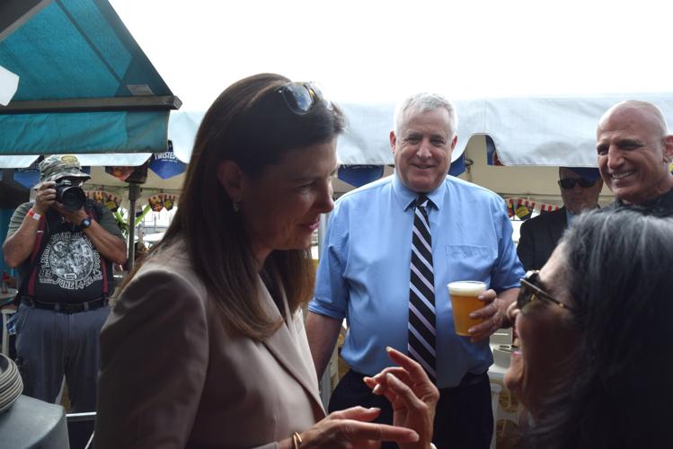 Gov. Kelly Ayotte and Joe Kenney
