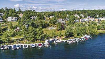 Long Bay and South Down Shores on Lake Winnipesaukee