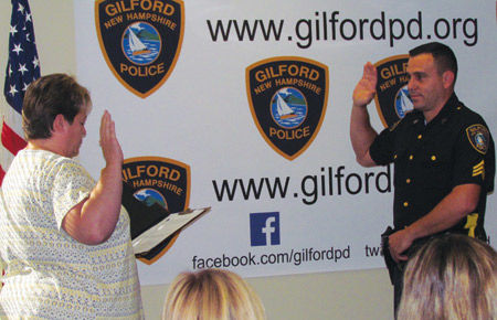 Gilford hires one police officer, promotes two