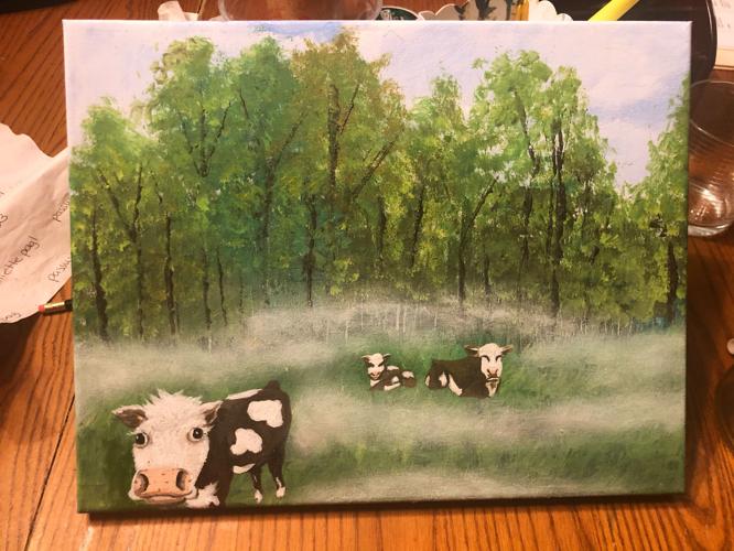 cow painting