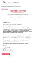 Steve Tucker letter on hoax