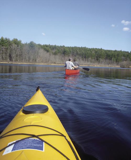 Guided paddle with Squam Lakes Association May 18