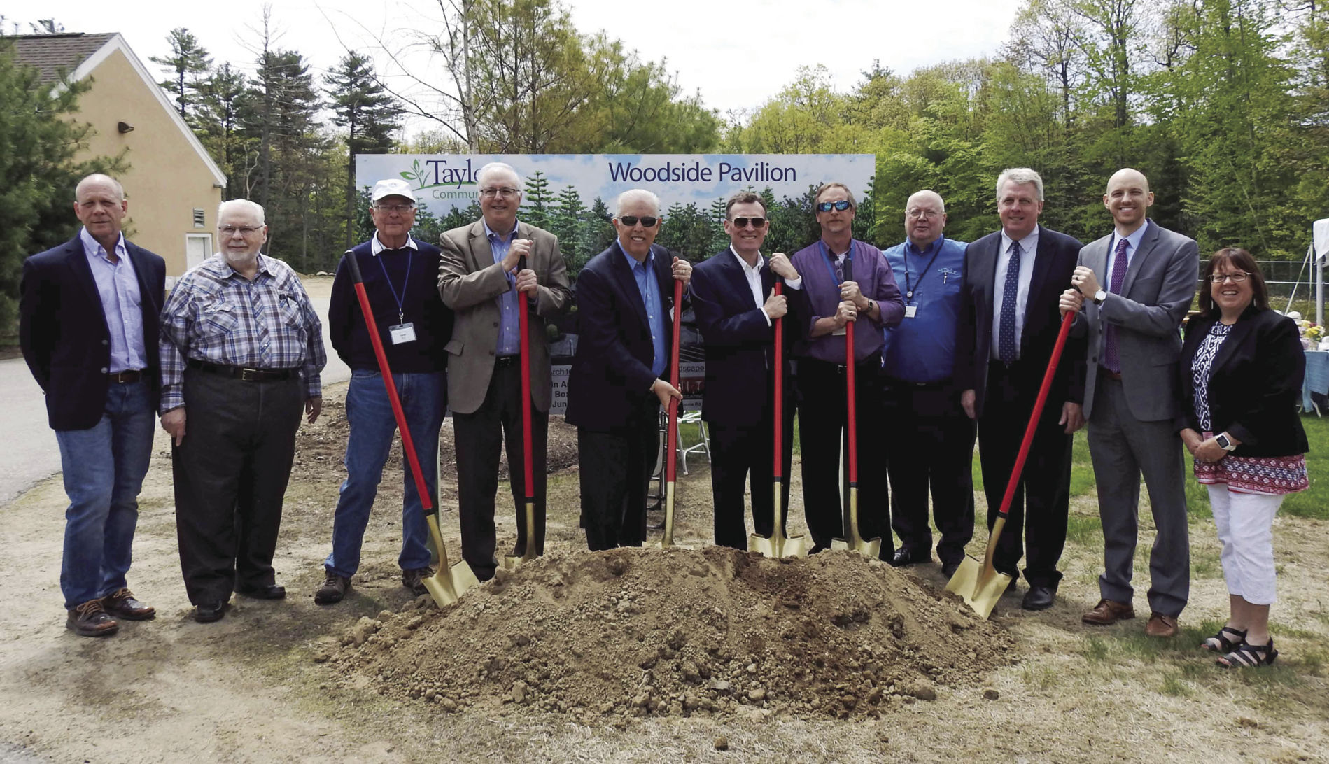 Taylor groundbreaking