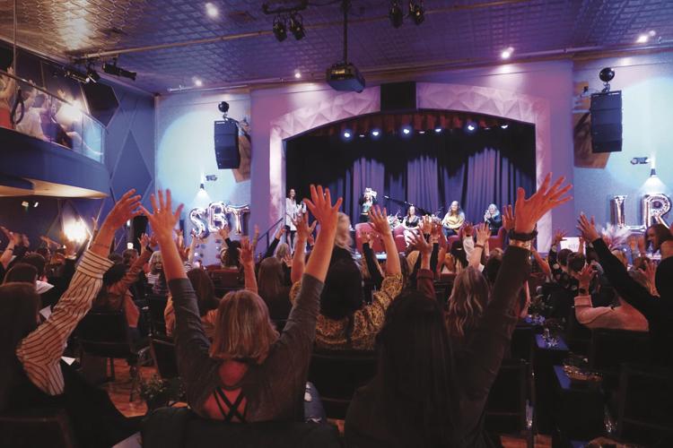 She Built This crowd