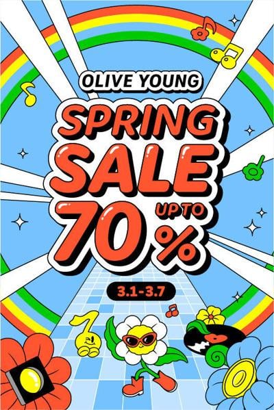 OLIVE YOUNG Global Kicks Off 2026 Spring Sale Through March 7
