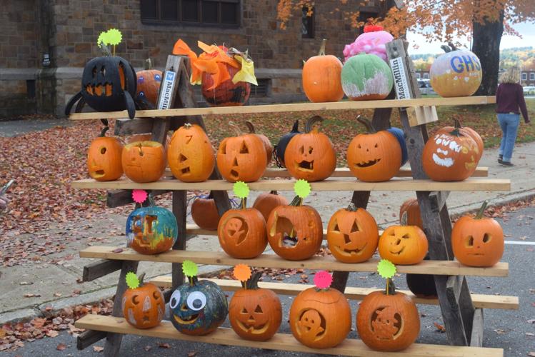 Pumpkin display