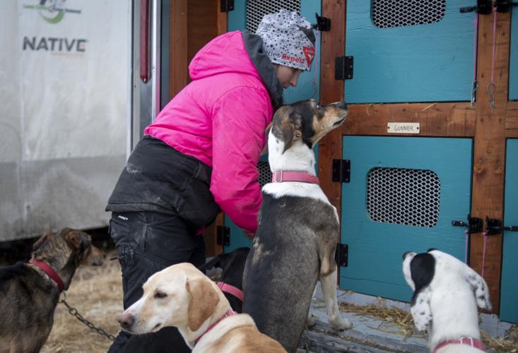 Christine Vaillancourt and dogs