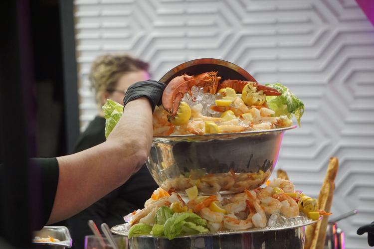 Seafood tower