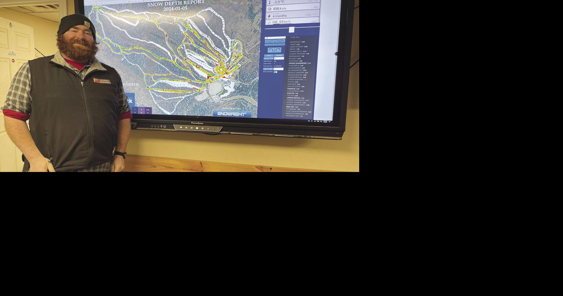 Making snow for Gunstock Mountain Resort Lake Style