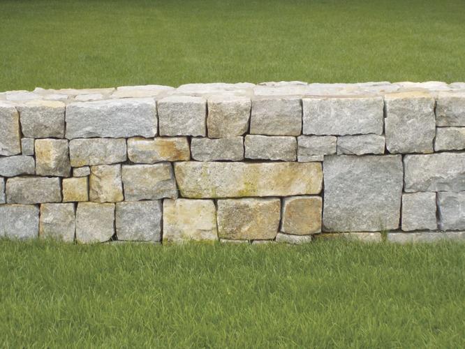 Stone walls are difficult
