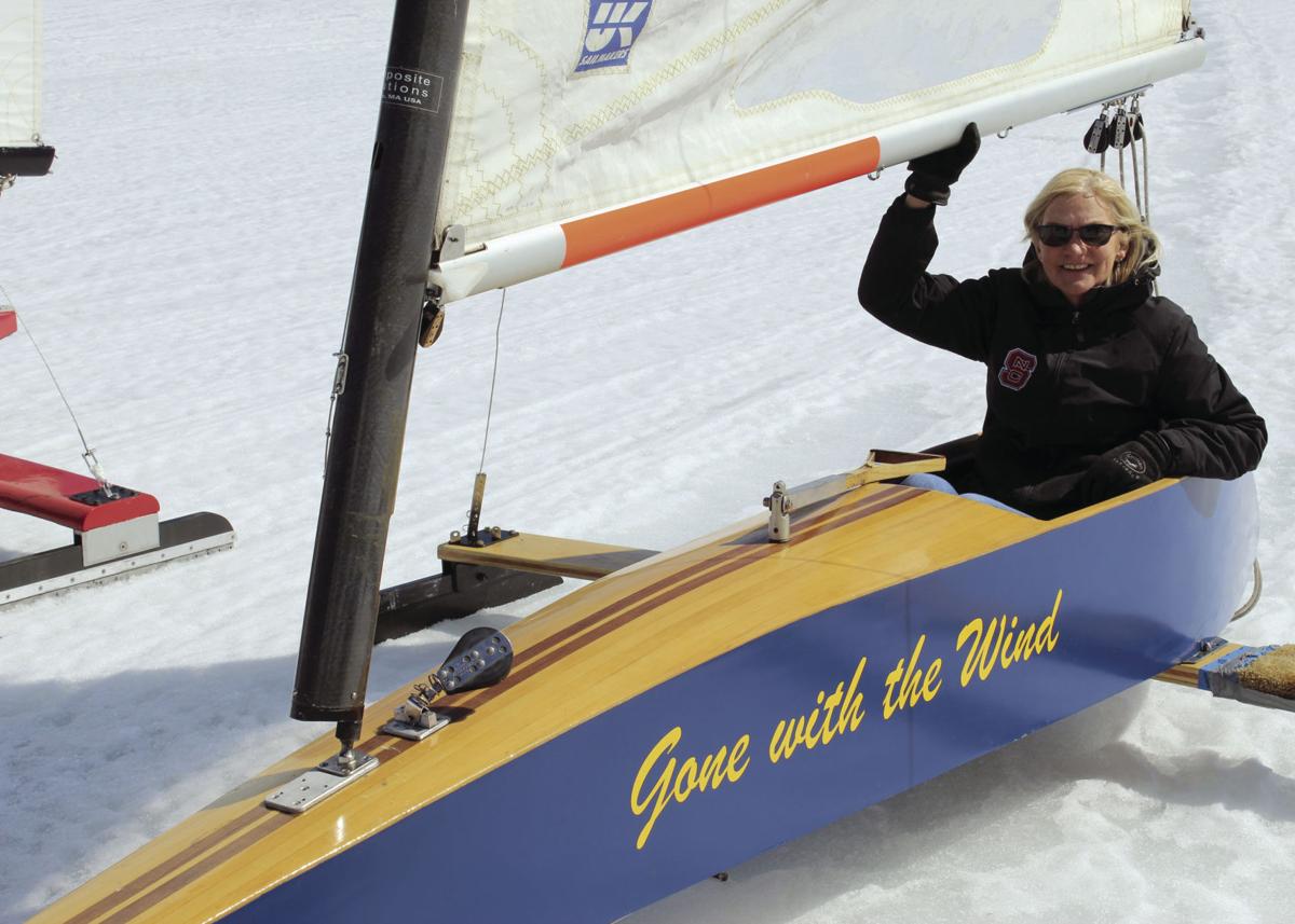 New England Ice Yacht Association has day on the ice Boating