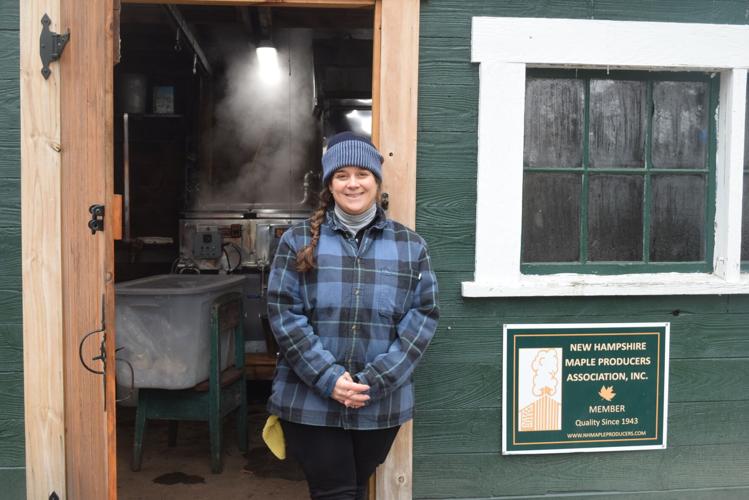 Maggie Savage takes a break