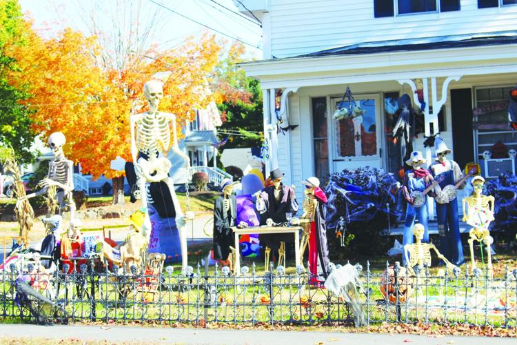 Yard at Halloween Manor