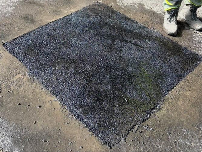 Council is using binned fast fashion items – to plug potholes