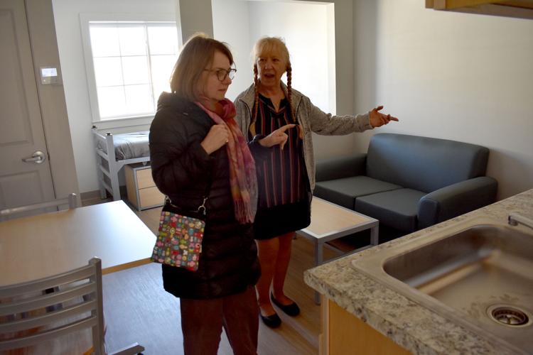 Margaret Demos and Kathy Calvin