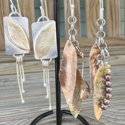 Falling Leaf Earrings class