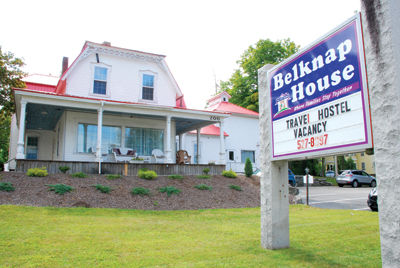 Belknap House as hostel began to catch on with guests this summer