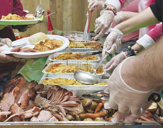 Christmas Eve luncheon