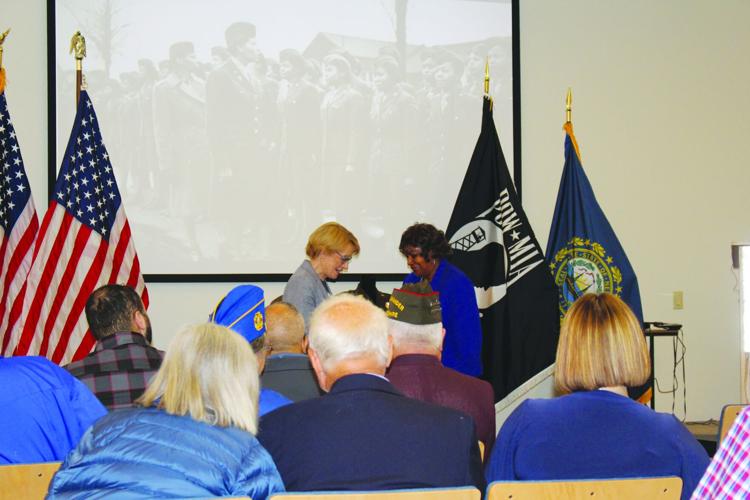 Sen. Maggie Hassan and Elizabeth Pettiford