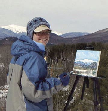 Ashland artist Jessica Fligg to present at Lakes Region Art Association Gallery