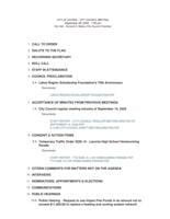 Laconia City Council Agenda Sept. 28