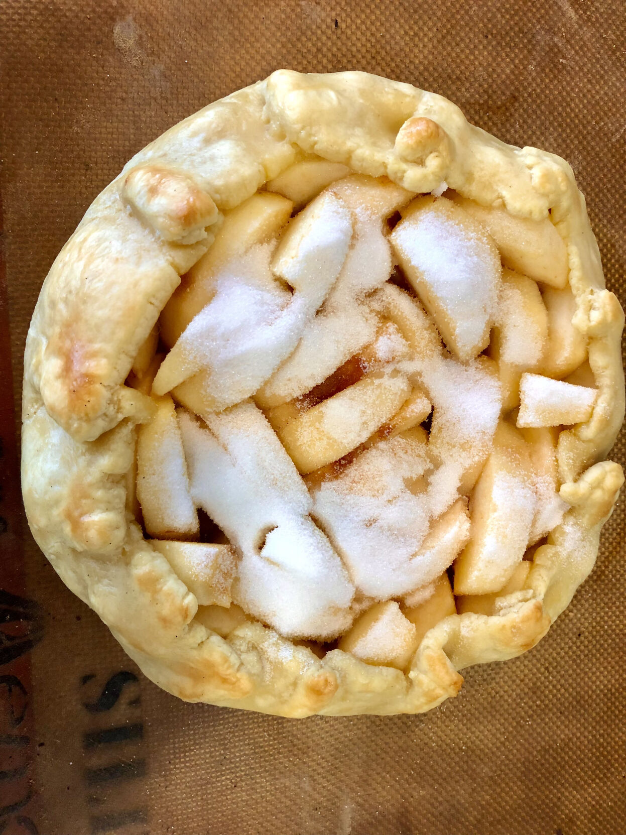 09-23 Apple galette more sugar