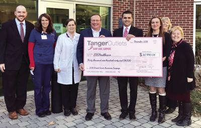 12-18 Tanger Donation to LRGHealthcare