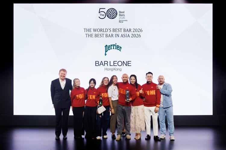 BAR LEONE, HONG KONG, IS THE WORLD'S BEST BAR AS THE LIST OF THE 50 BEST BARS 2026 IS REVEALED