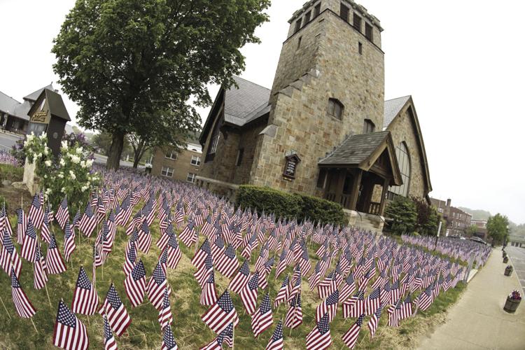 Memorial Day flags