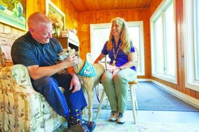 Volunteer Laurie Dockham