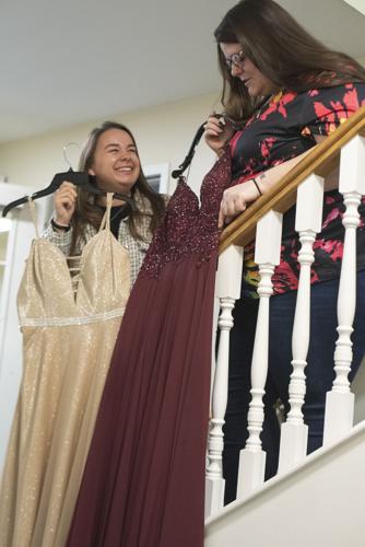 Showing off dresses