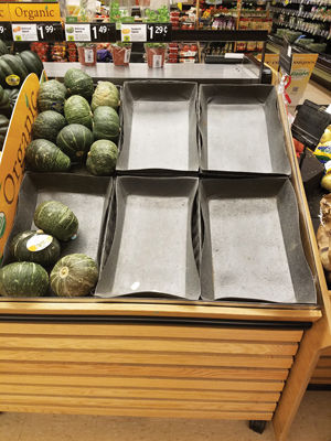 Warehouse fire means a few empty shelves at local Hannaford supermarkets