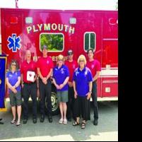 Pemi-Baker Lions Club supports Plymouth Fire Rescue with life-saving AED donation