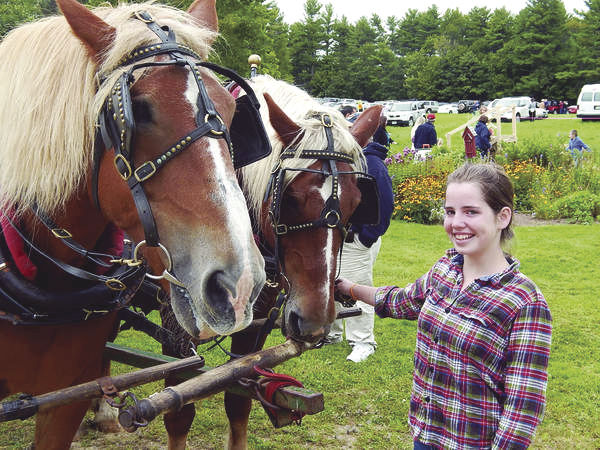 Horse-drawn wagon rides
