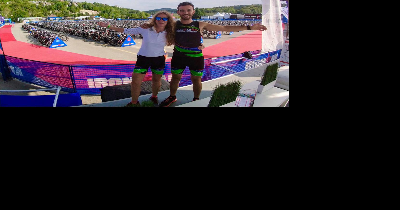 Ironmom and son Kim and Rhys Goff complete Ironman event together