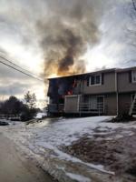 Apartment fire in Belmont displaces four families