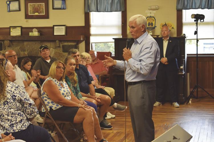 Pence capacity crowd