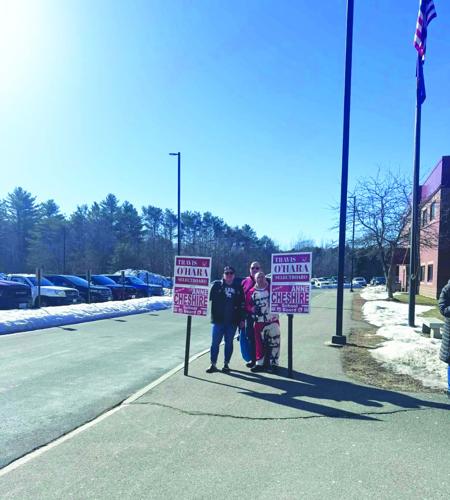 Travis O’Hara campaigners