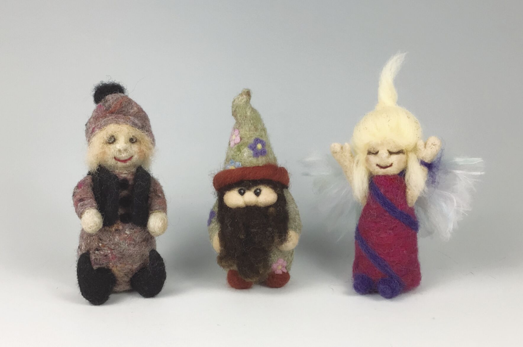 Gnome Needle Felting class