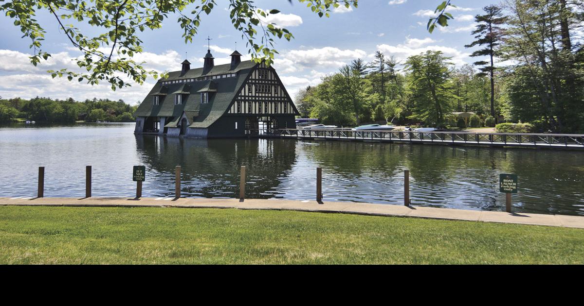 Historic landmark is a focal point of Windward Harbor on Lake Winnipesaukee