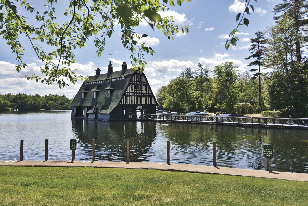 Historic Landmark Is A Focal Point Of Windward Harbor On Lake
