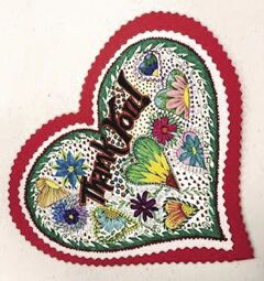 Create a heart for LRAA's 'Heart for Heroes'. (Courtesy photo)