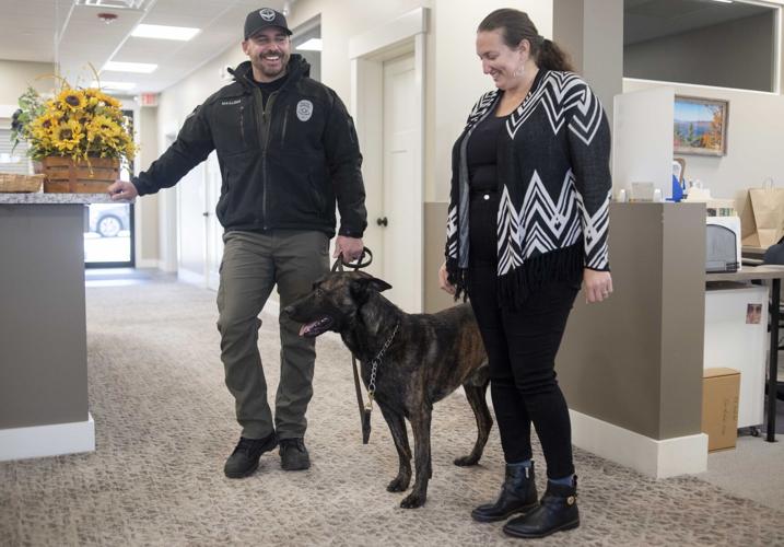Sgt. Curtis Mailloux and Kai