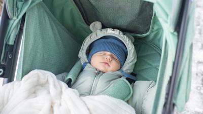 A new parent's guide to keeping baby warm in winter